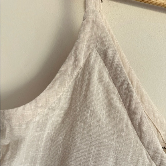 NWT NATURAL LIFE Chelsea jumpsuit bone ivory size medium - Picture 8 of 10